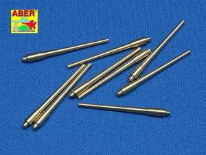 Aber 350L-06 Set of 9pcs 406mm short barrels for US ships for turrets without antiblast covers: North Carolina, Washington 1/350