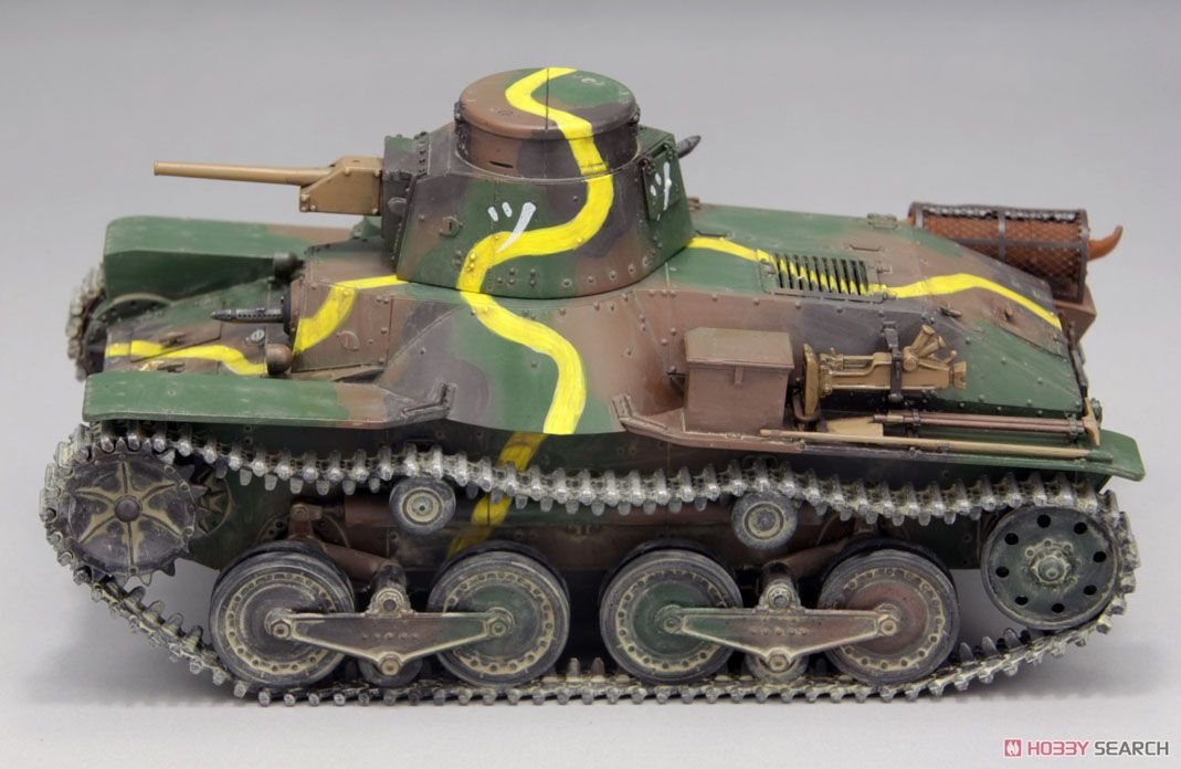 Fine Molds FM48 Japanese IJA Type 95 Light Tank Ha-Go Nomonhan 1/35 – zdjęcie 4