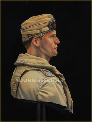 Young Miniatures YM1846 LUFTWAFFE PILOT North Africa WWII 1/10 – zdjęcie 8