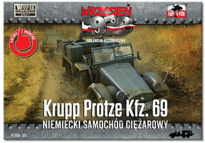 First to Fight PL051 Niemiecki samochód ciężarowy Krupp Protze Kfz. 69 1/72 – immagine 2