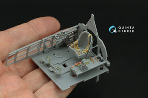 Quinta Studio QD32240 Mitsubishi J2M3 Raiden 3D-Printed &amp;amp; colored Interior on decal paper (Zoukei Mura) 1/32 – image 6