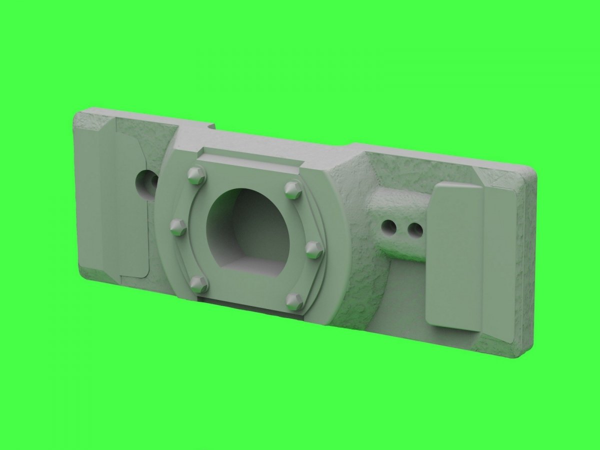 Master GM-72-023 PzKpfw VI Tiger I - gun mantlets - 3 optional types - to be used with gun barrels from sets GM-72-021 and GM-72-022 1/72 – zdjęcie 5