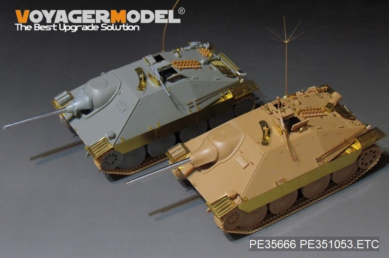 Voyager Model PE351053A WWII German Sd.Kfz.138/2 Hetzer Tank Destroyer Late Version For ACADMY 13230/13277 1/35 – zdjęcie 21