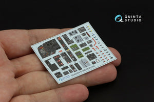 Quinta Studio QD48258 A(B)-26B 3D-Printed &amp;amp; coloured Interior on decal paper (ICM) 1/48 – zdjęcie 4