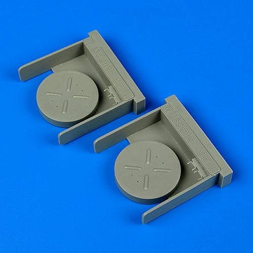 Quickboost QB48686 MiG-29A Fulcrum exhaust covers type B GWH 1/48
