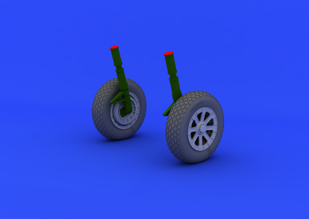 Eduard 632019 F4U-1 wheels 1/32 (Tamiya) – zdjęcie 2