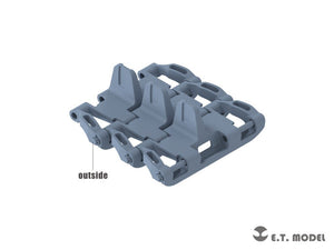 E.T. Model P35-049 WWII German Pz.Kpfw.IV Late Version（Type 7）Workable Track ( 3D Printed ) 1/35 – zdjęcie 3