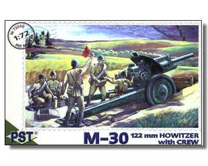 PST 72040 M-30 122mm howitzer with crew 1/72