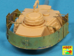 Aber 72A06 Osłony wieży do PzKpfw IV / Turret skirts for PzKpfw IV 1/72 – zdjęcie 4
