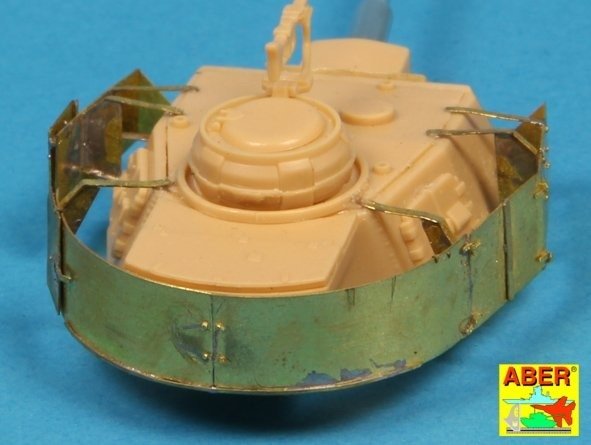 Aber 72A06 Osłony wieży do PzKpfw IV / Turret skirts for PzKpfw IV 1/72 – zdjęcie 4