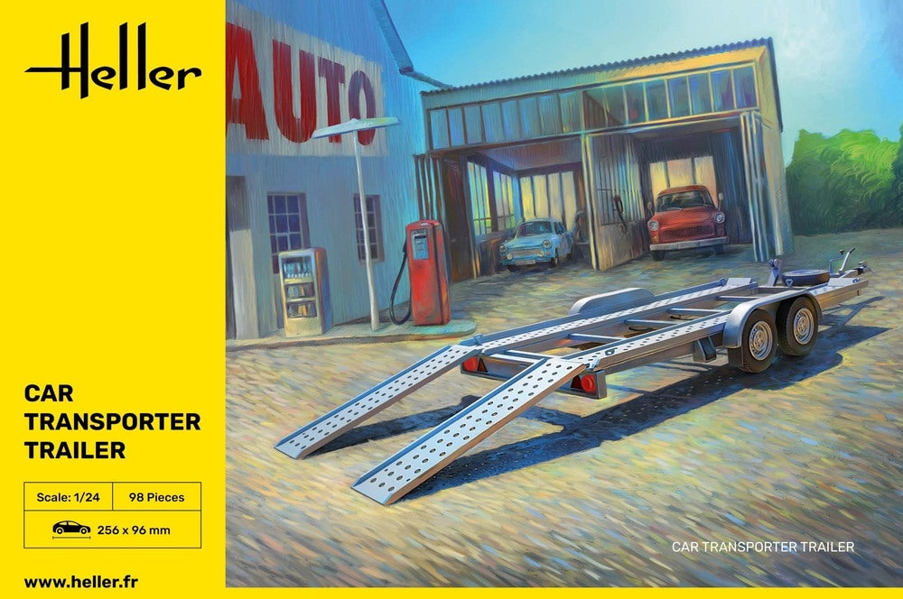Heller 80774 Car Transport Trailer 1/24 – zdjęcie 3