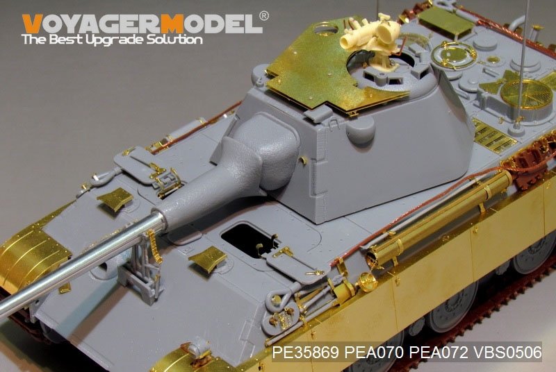 Voyager Model PE35869 WWII German Panther II tank basic for AMUSING HOBBY 1/35 – zdjęcie 4