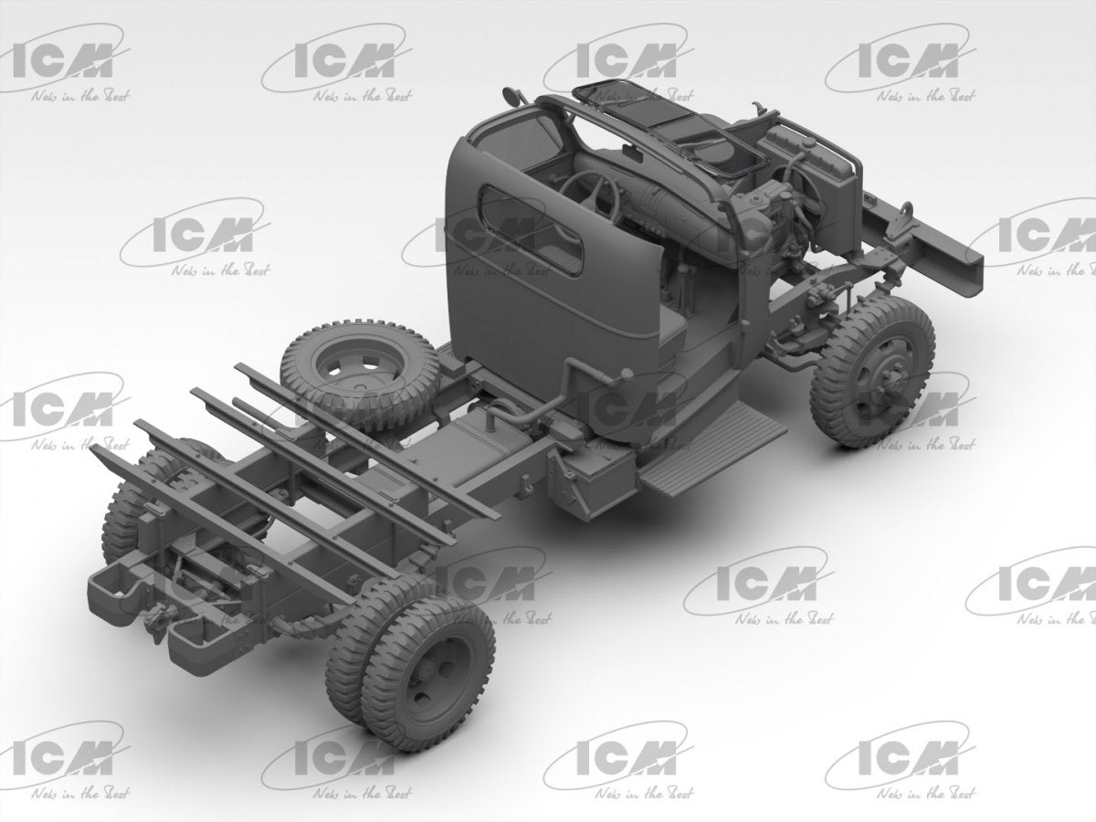 ICM 35593 G7107 WWII Army Truck 1/35 – zdjęcie 5