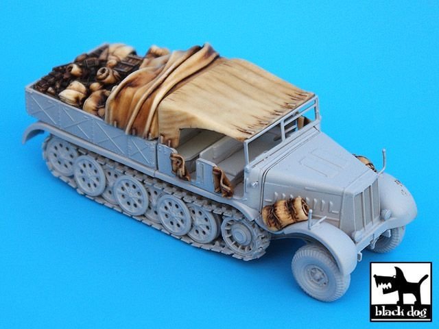 Black Dog T72018 Sd. Kfz. 9 Famo for Revell 1/72 – image 2