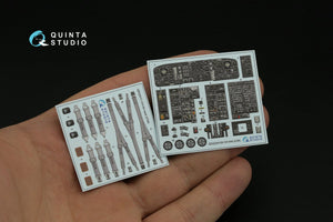 Quinta Studio QD35100 CH-54A 3D-Printed &amp;amp; coloured Interior on decal paper (ICM) 1/35 – zdjęcie 11