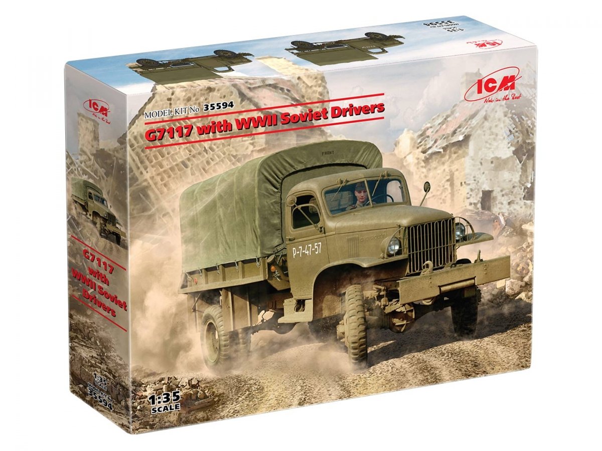 ICM 35594 G7117 avec conducteurs soviétiques 1/35 – image 14