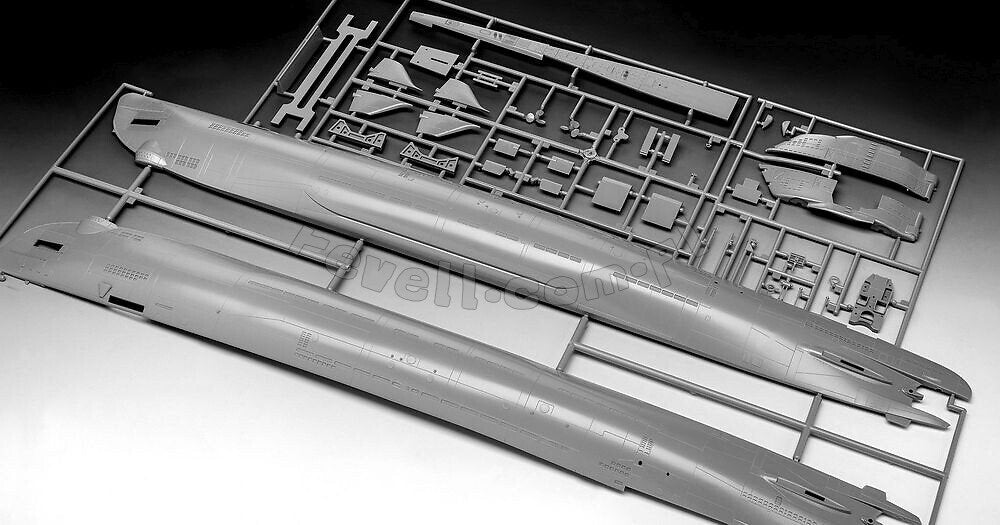 Revell 05177 German Submarine Type XXI 1/144 – zdjęcie 3