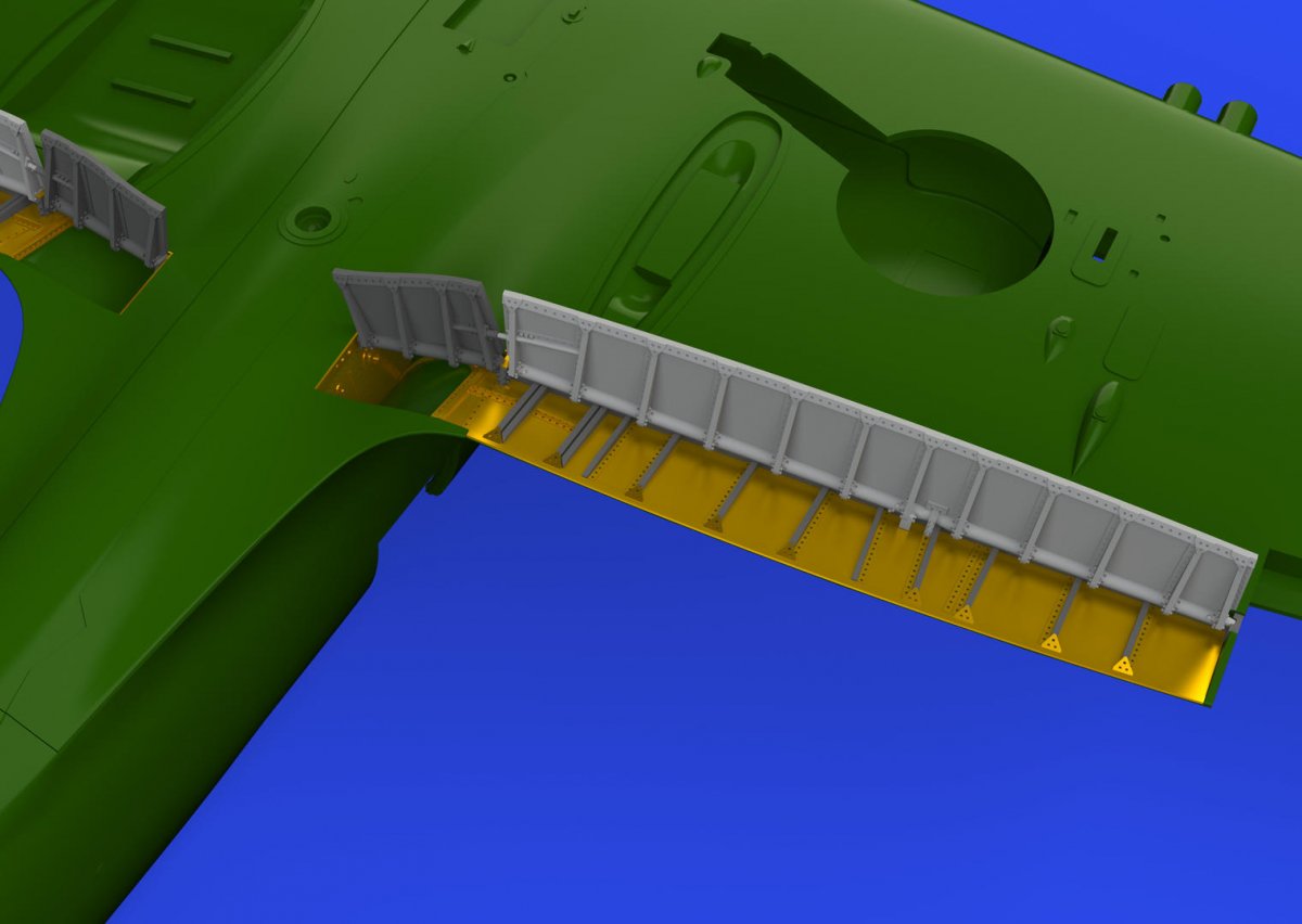 Eduard 648759 Spitfire Mk.VIII landing flaps PRINT EDUARD 1/48 – zdjęcie 2