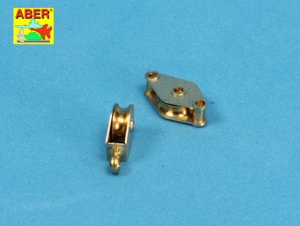 Aber R-08n All – purpose single Pulley x 2pcs 1/35 – zdjęcie 6
