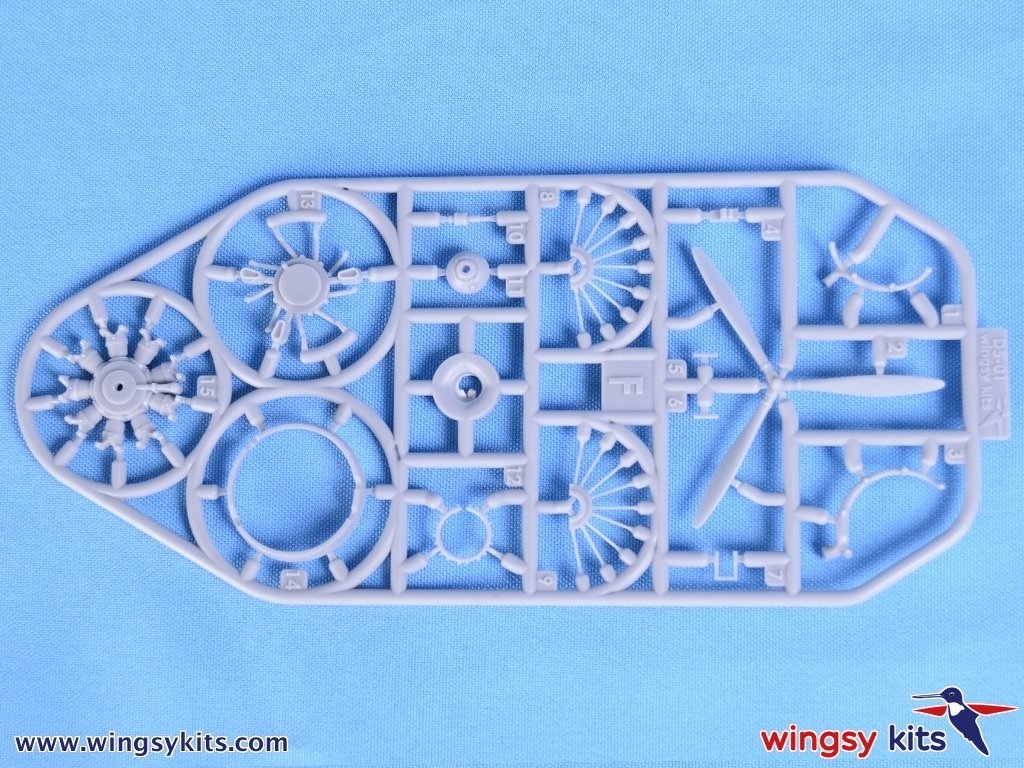 Wingsy Kits D5-01 IJN Type 96 carrier-based fighter II A5M2b “Claude” (late) 1/48 – zdjęcie 8