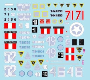 Star Decals 35-C1388 Sherman Mk V tanks. British 79th Armored Division. 1/35 – image 2