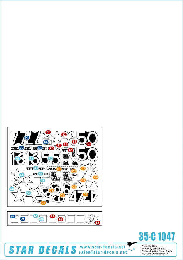 Star Decals 35-C1047 Battle of the Bulge - BoB 1/35 – zdjęcie 2