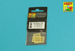 Aber 48A31 Grilles for Pz.Kpfw. III &amp;amp; Stug III Fit to Tamiya models: 32540; 32524; 32525; 32543; 1/48 – image 5