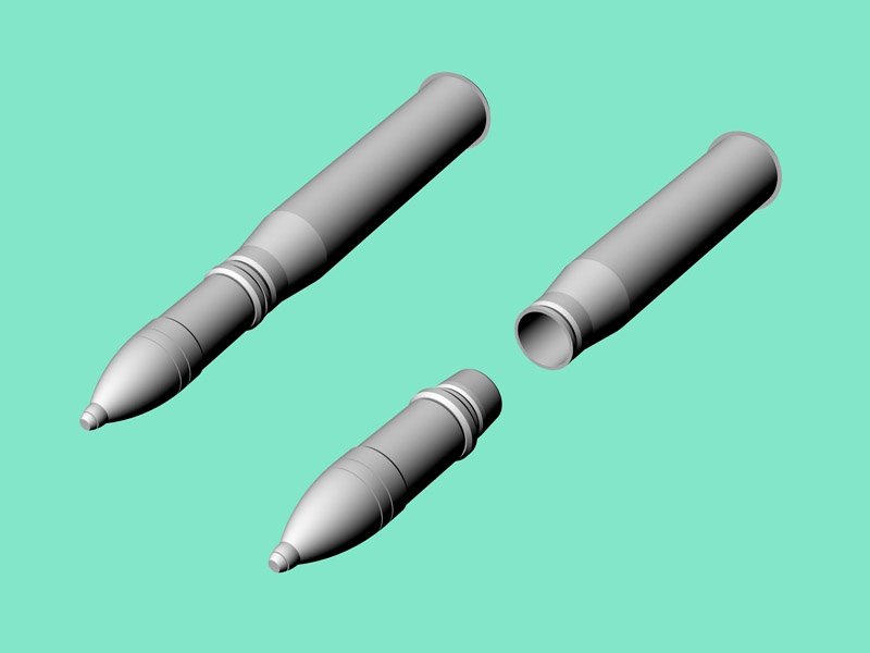 Eureka XXL AB-352 7,5 cm Ammo for Kw.K.40/Stu.K.40 L/43 and L/48 1/35 – zdjęcie 3