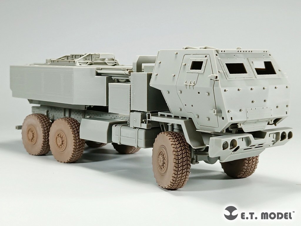 E.T. Model P35-127 Modern U.S. M142 High Mobility Artillery Rocket System（HIMARS）Sagged Wheels for Trumpeter kit 1/35 – zdjęcie 6