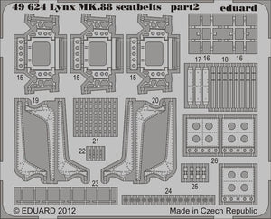 Eduard 49624 Lynx Mk.88 seatbelts 1/48 (Airfix) – image 2