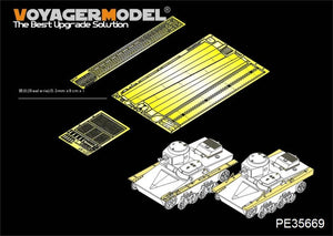 Voyager Model PE35669 WWII Russian T-37 Amphibious Light tank (FOR HOBBYBOSS 83818/83819) 1/35