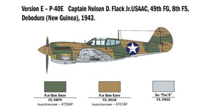 Italeri 2795 P-40 E/K KITTYHAWK 1/48 – zdjęcie 10
