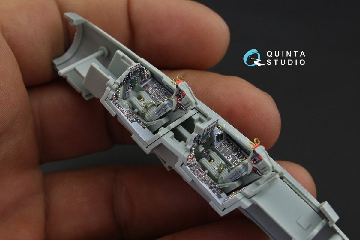 Quinta Studio QD72024 F-14A 3D-Printed &amp;amp; coloured Interior on decal paper (for Academy kit) 1/72 – zdjęcie 4
