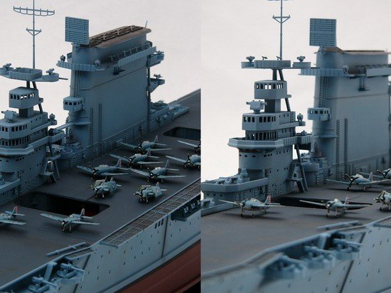 Trumpeter 05608 USS CV-2 Lexington carrier 05/1942 1/350 – image 4