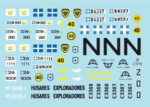 Star Decals 35-C1016 International AMX-30 B and B2 1/35 – image 3