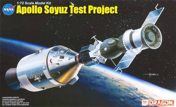 Dragon 11012 Project Apollo-Sojuz Test Project (Apollo 18 and Sojuz 19) 1/72