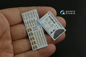 Quinta Studio QD48125 Bf108 3D-Printed &amp;amp; coloured Interior on decal paper (Eduard) 1/48 – zdjęcie 11