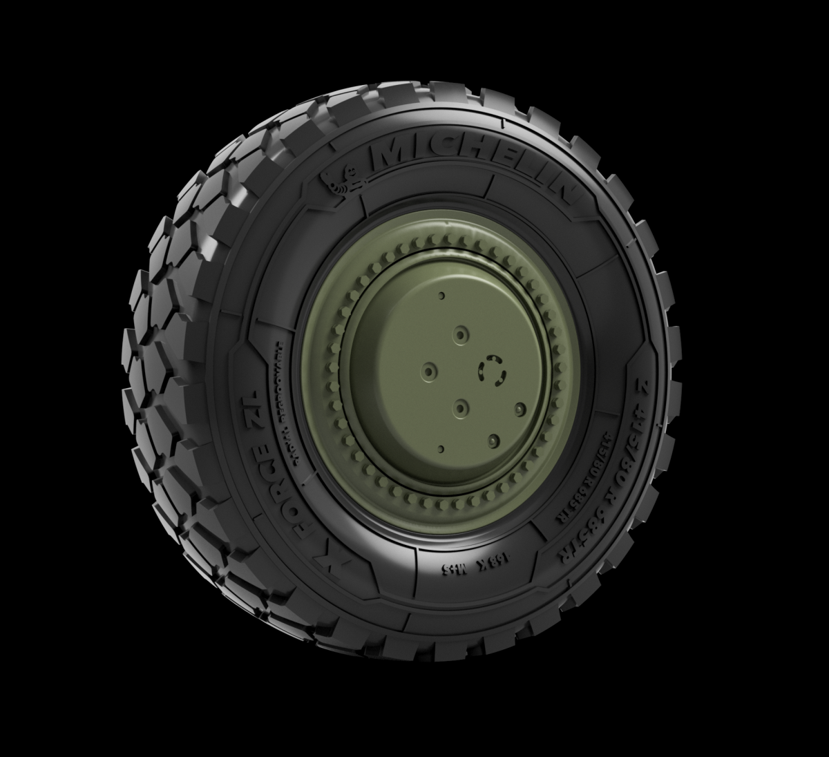 Panzer Art RE35-782 Boxer GTF Road wheels (Michelin X Force) 1/35 – zdjęcie 2