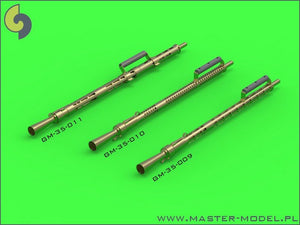 Master GM-35-009 KPV - Russian 14,5mm heavy machine gun - elongated cooling slots - used on ZPU-1/2/4 anti-aircraft systems (1pc) 1/35 – zdjęcie 2