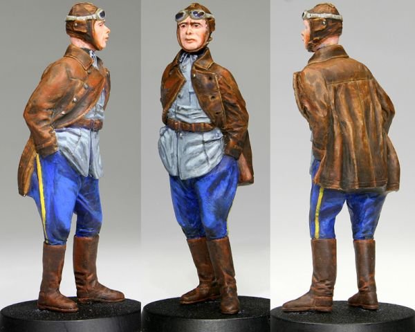 ToRo Model 32F04 September 1939 - Pilot from the Kościuszko Squadron / Polish-Bolshevik War 1920 - Polish Fighter Pilot, 7th Kosciuszko Squadron 1/32 – image 3