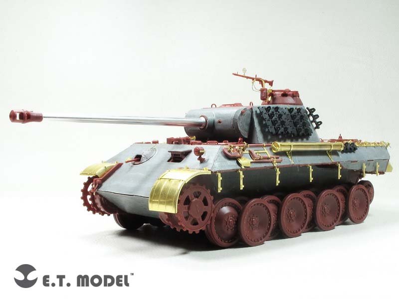 E.T. Model E35-266 WWII German Panther A（Late Production) for Meng TS-035 1/35 – zdjęcie 2