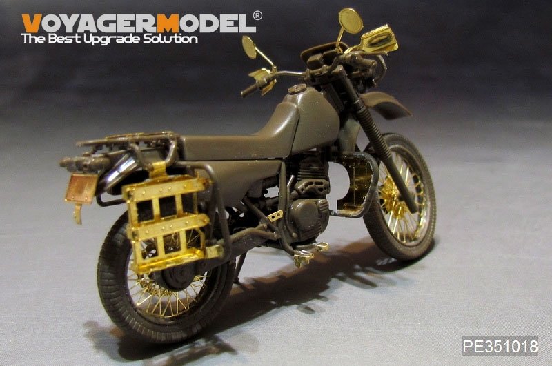 Voyager Model PE351018 JGSDF XLR250 Military Motorcycle upgrade set (For TAMIYA 35245) 1/35 – zdjęcie 2