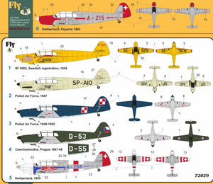 Fly 72029 Messerschmitt Bf 108B/D Taifun 1/72 – zdjęcie 3