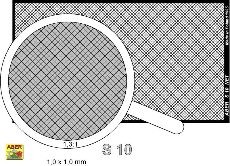 Aber S-10 Net 1,0 x 1,0 mm – zdjęcie 2