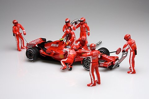 Fujimi 116570 GT-21 Pit Crew B Set 1/24 – zdjęcie 3