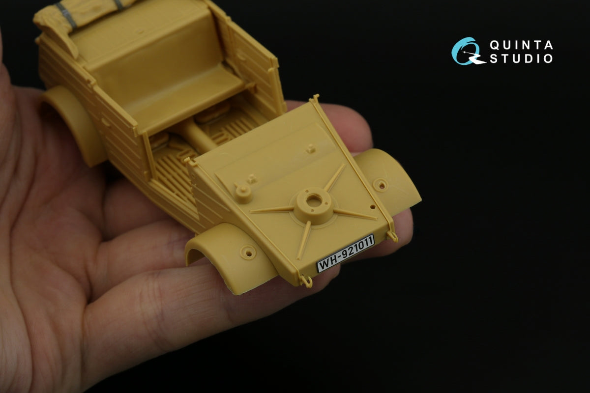 Quinta Studio QD35143 Kubelwagen Type 82 3D-Printed &amp;amp; coloured Interior on decal paper (Hero) 1/35 – zdjęcie 6