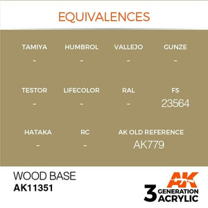 AK Interactive AK11351 Wood Base 17ml – image 3