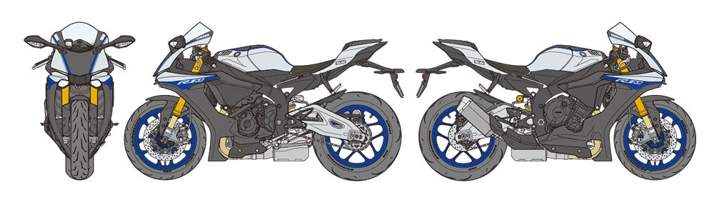 Tamiya 14133 Yamaha YZF-R1M 1/12 – zdjęcie 14