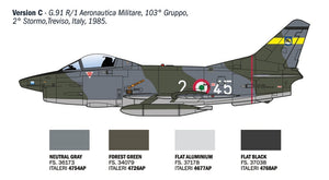 Italeri 92645 FIAT G.91 R 1/48 – zdjęcie 7