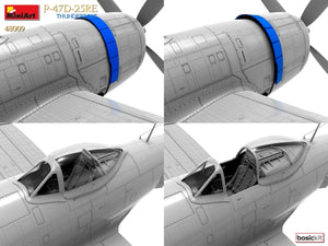 MiniArt 48009 P-47D-25RE THUNDERBOLT. BASIC KIT 1/48 – zdjęcie 12